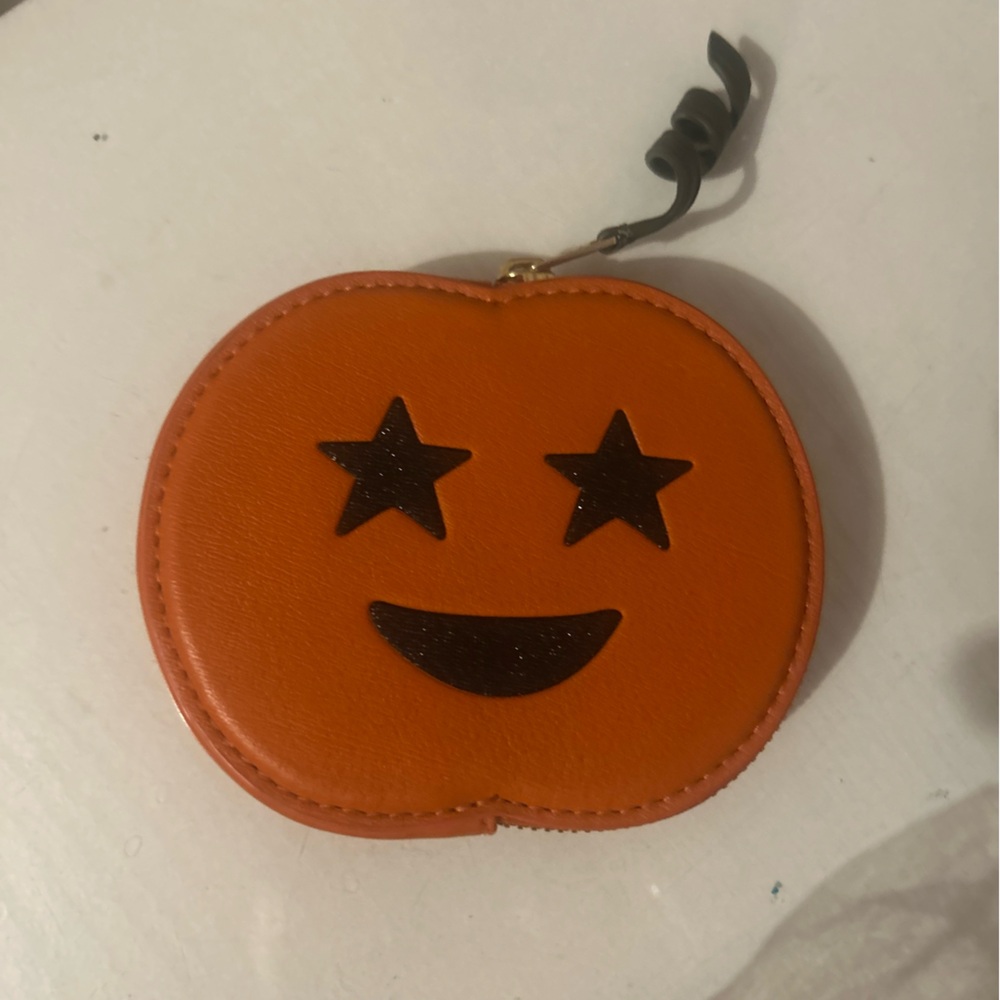 Coach pumpkin 🎃 coin pouch